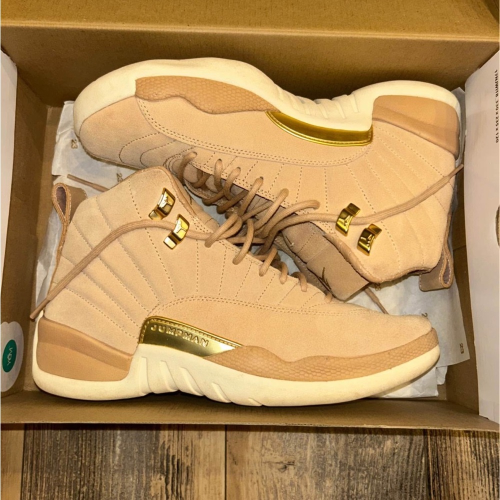 Nike Air Jordan 12 Retro White Sneakers